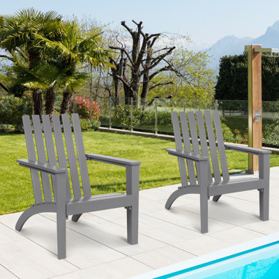 Chaise Adirondack en bois massif Parkerville