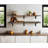 Almund 2 Piece Oak Bracket Shelf-755988207-755988196