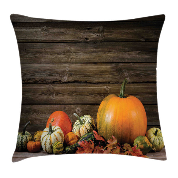 Kürbis Kissenbezug 45x45cm - Herbst & Halloween Deko Für Sofa Und Wohnzimmer