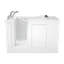 48'' x 28'' Whirlpool Fiberglass Bathtub with Faucet-36657724-36670786