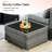 4 - Person Patio Conversation Set with Cushions-89823867-92952532