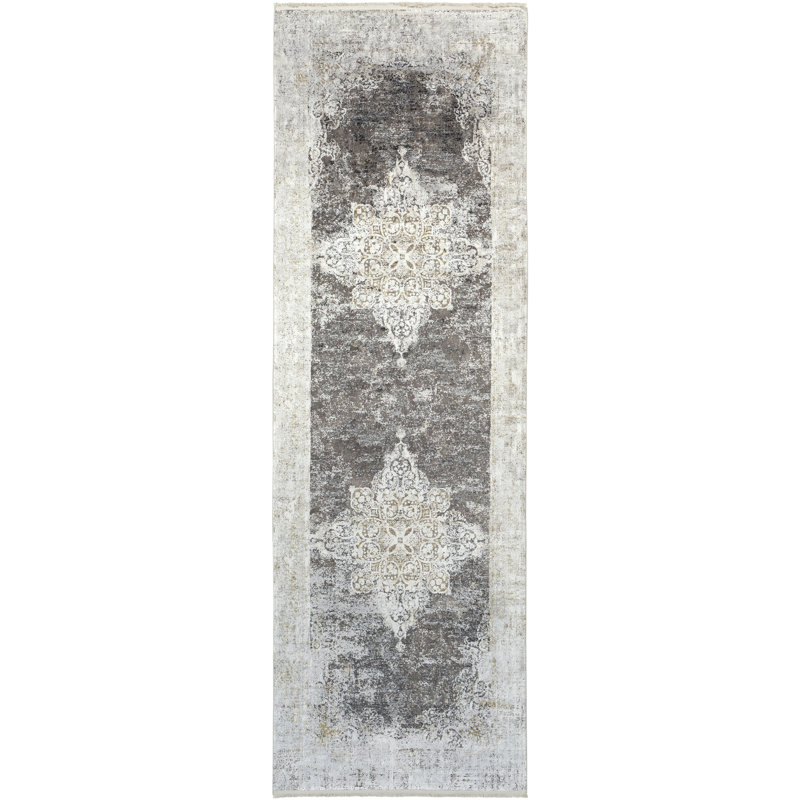 Radtke Oriental Indoor Rug, Rectangle 3' x 8'