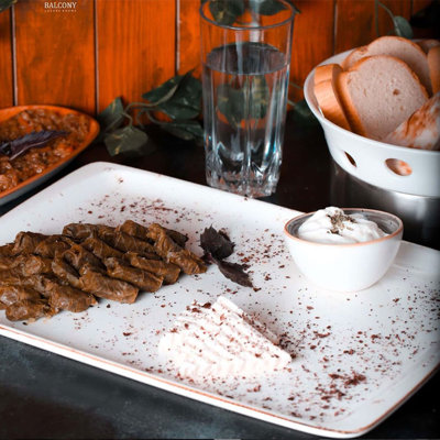 Turgla Home Gris Porcelain Platter