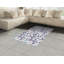 Tapis décoratif floral à haute densité en fibres de polyester-42030009