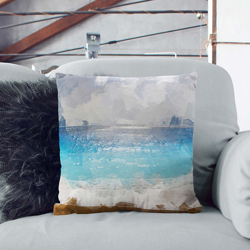 Square Throw Cushion, 55cm H x 55cm W x 20cm D