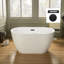 48'' x 26'' Soaking Acrylic Bathtub-72159327