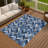 Machine Washable Indoor/Outdoor Matteson ACN2296 Geometric Rug-1856525321