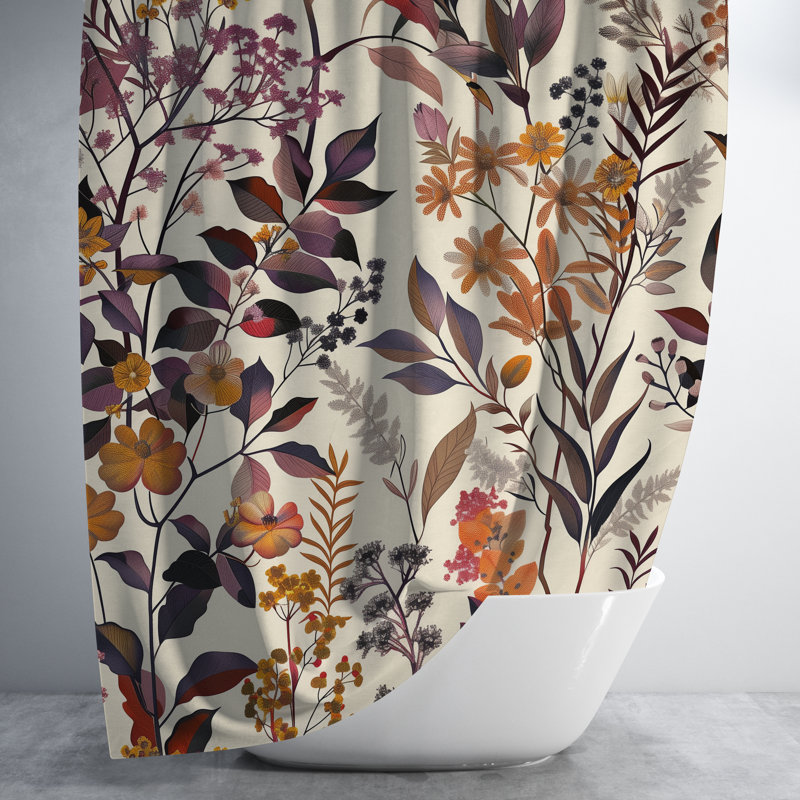 Rideau de douche Philomena, H 84 po x l 71 po