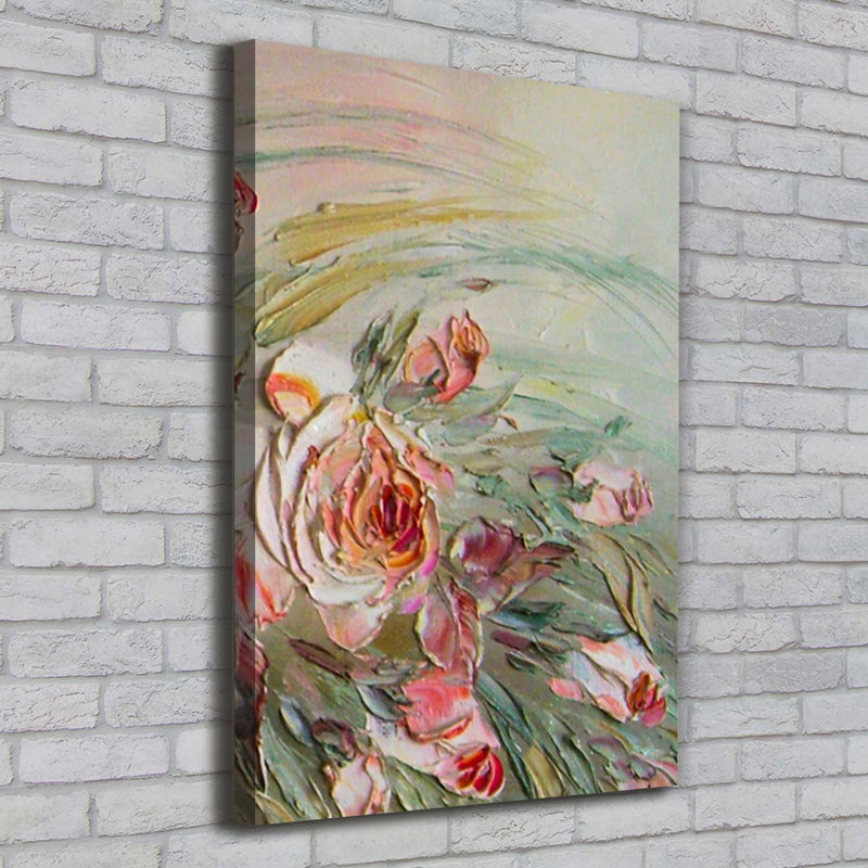 Roses - Wrapped Canvas Print