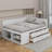Daybed With Drawers And Shelves-456001482-456001481