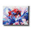 Art mural sur toile Epic Graffiti «Abstract Pouring I» par Jean Plout, 54 po x 40 po