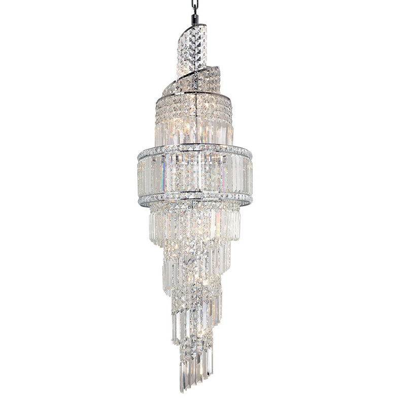 19 - Light Teardrop Chandelier