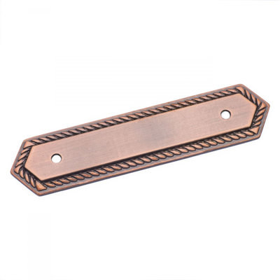 BP Series 3 1/2" Centre to Centre Rope Pull Backplate
