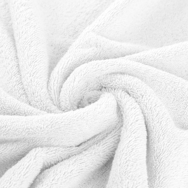 Serviettes en coton Hammel Amadeus - à séchage rapide, absorbantes et luxueusement douces, ensemble de 6, Blanc