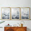 Paysages série CCxxxiv - impression encadrée sur mesure de qualité supérieure mat - 3 pièces-1686646438