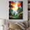 Redwood Tree Shimmering Heights II - Décoration murale paysage et nature