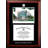 Brown Wood Embossed Picture Frame with Mat
