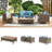 Wilek 4 - Person Patio Conversation Set with Cushions-506309144