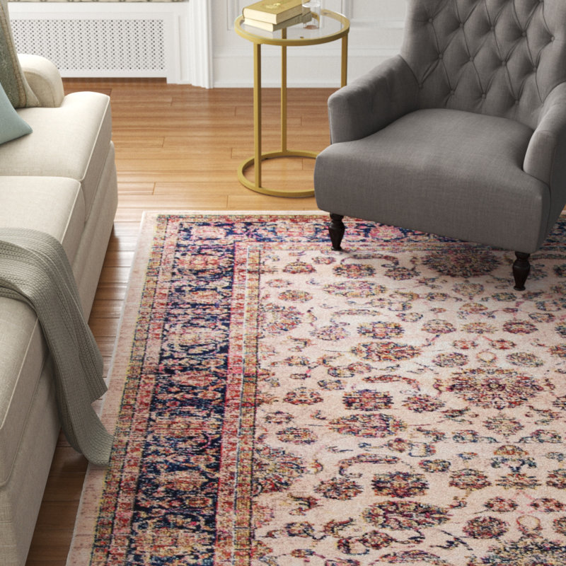 Tapis beige area Valerii, Rectangle 5 pi x 8 pi