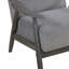 Chaise d'appoint - Meuble de salon transitionnel en velours gris avec cadre en bois massif-789654246-789654251