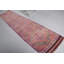 Tapis rétro rose Anatolian Herki pour usage intérieur - un tapis de style oriental de style bohémien