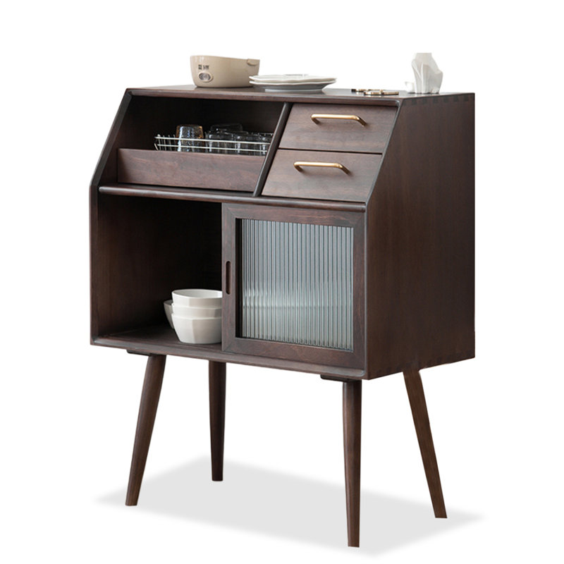 Buffet en bois de noyer massif