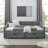 Daybed with Drawers Upholstered Tufted Sofa Bed, Soft Headboard and Monochrome Design for Versatile Home Decor-406862839
