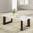 Oharra Coffee Table W/Marble Top