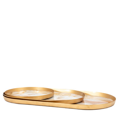 Tessier Metal Tray - Set of 3