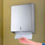Distributeur de papier essuie-tout en acier inoxydable brossé-109048407