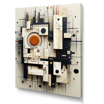 Garden Of Urban Groove Abstract Geometrics - Modern Geometric Wall Art Living Room