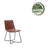 Polyurethane Upholstered Dining Chair-2055186500