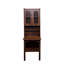 Table d'écriture pliable, armoire de bureau avec tablette et tiroir-1022397648