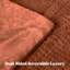 Couverture douce en molleton Victoria - texture vison et double couche-121894188-121894192