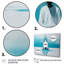 White Blue Meditation Harmony Of Mind - Spiritual Wall Art Prints-3127181-3127219