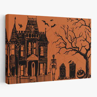 Haunted I - Bat Bird, corbeau noir, art
