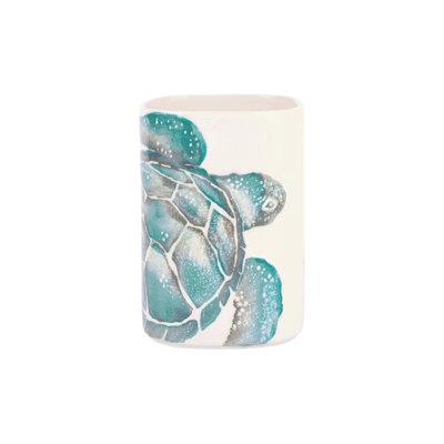 Tartaruga Terra Bianca Square Utensil Crock