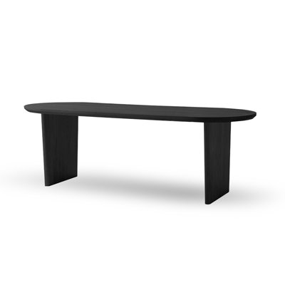 Oval Solid Wood Dining Table