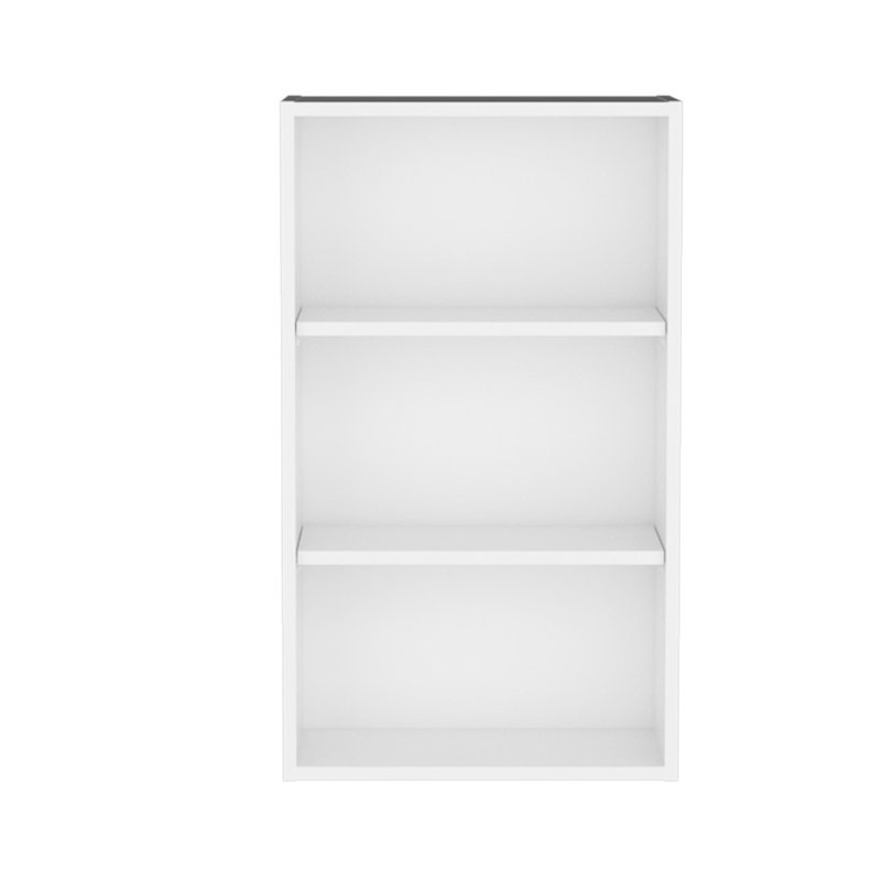 36" High Wall Cabinet In White, With Ample Space For Home Storage Open Bedroom And Display, White