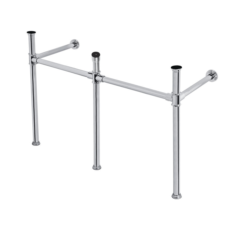 Base de meuble-lavabo double 41 po Imperial, Chrome poli