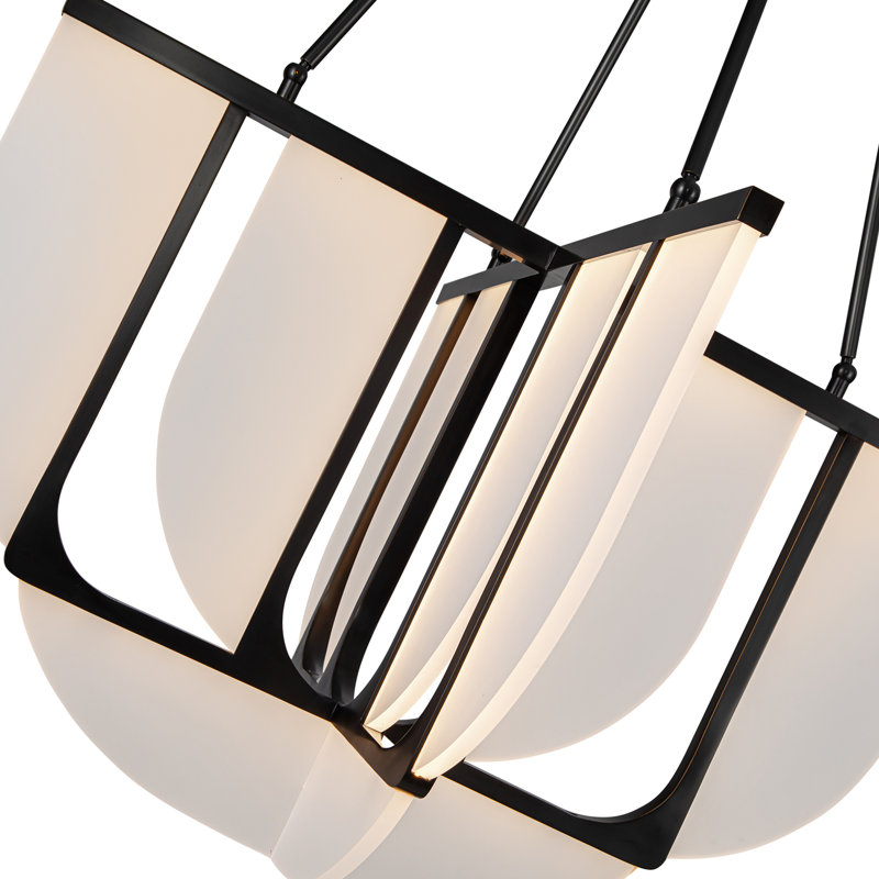 Anders 9 - Light LED Chandelier, Urban Bronze