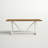 Emmett Pine Solid Wood Trestle Dining Table-267756576