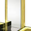 Miroir de salle de bain 6 tiroirs Brigette-122566438