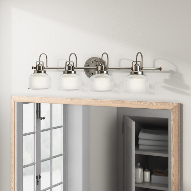 Rosser 4 - Light Dimmable Vanity Light, Antique Nickel