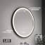  Miroir Manson, cadre noir