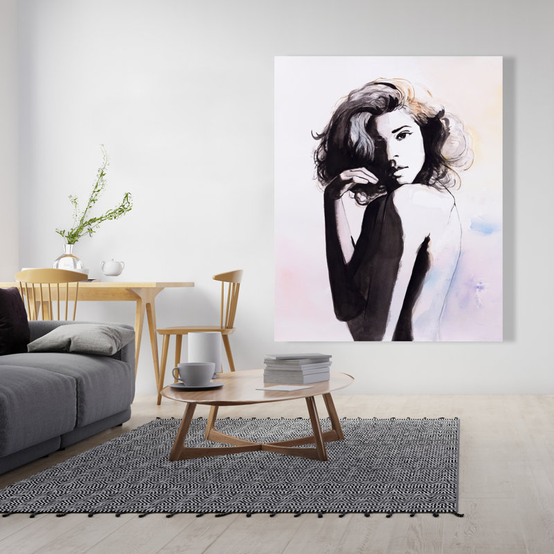 Almost Nude - Toile figurative beauté pour la décoration intérieure