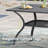 Square Outdoor Patio Dining Table-1432556497