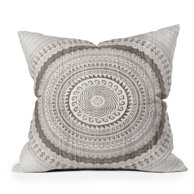 Winter Wheat Outdoor Throw Pillow, 18" x 18"