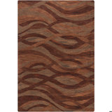 Navyan Brown/Orange Area Rug