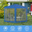 Bruckner 4 x 3m Metal Dome Gazebo